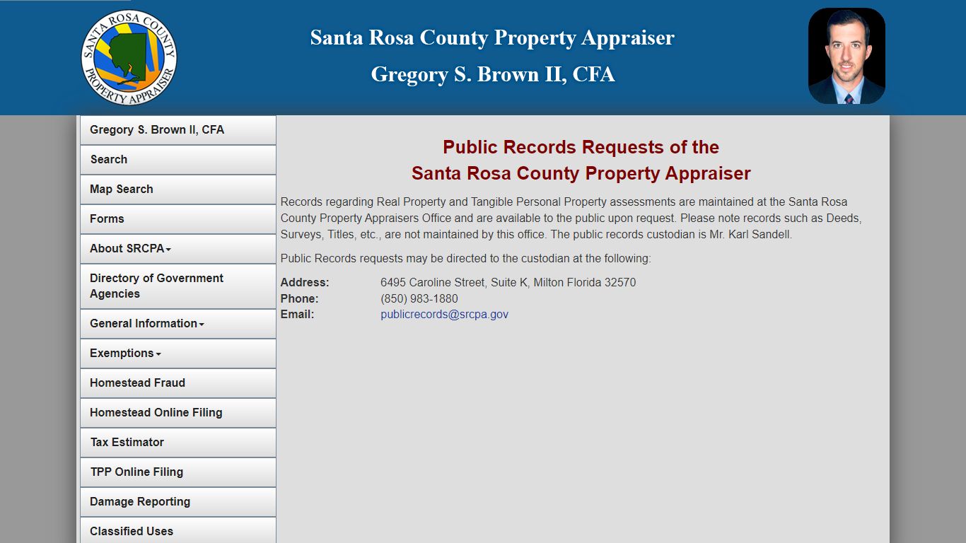 Public Record - SRCPA